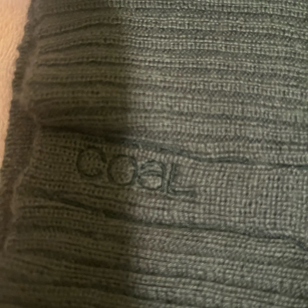 Coal Ribbed neck‎ warmer - Picture 2 of 4